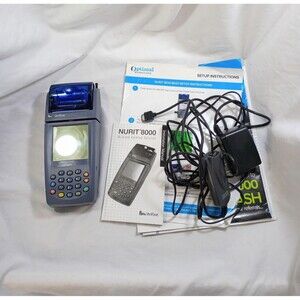 VeriFone Nurit 8020 Wireless Terminal GPRS Credit Debit Card Reader